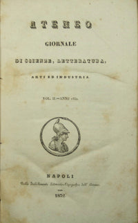 Ateneo. Giornale di scienze, letteratura, arti ed industria