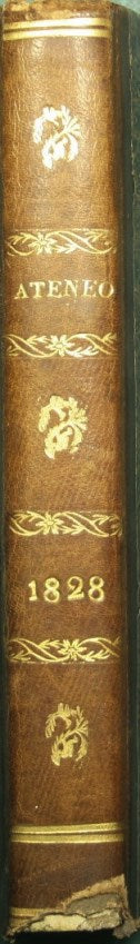 Ateneo di scienze morali. Anno 1828