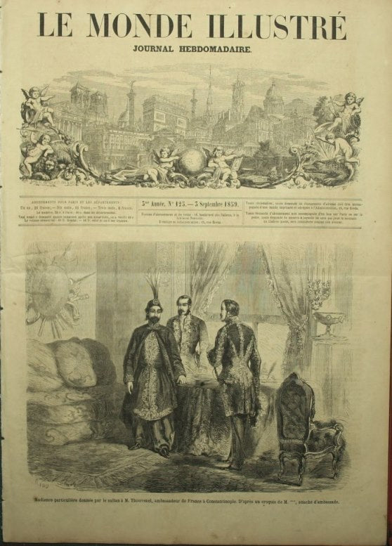 Le monde illustré - 3 de septiembre de 1859. N° 125