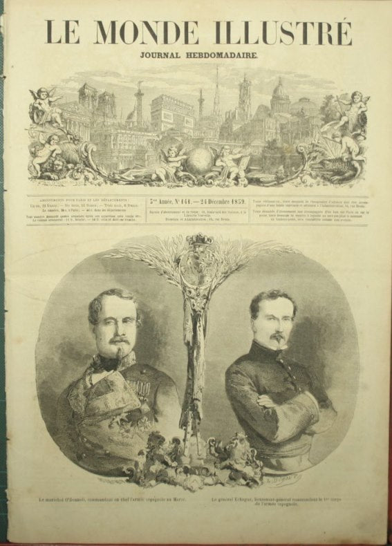 Le monde illustré - 24 December 1859. No. 141