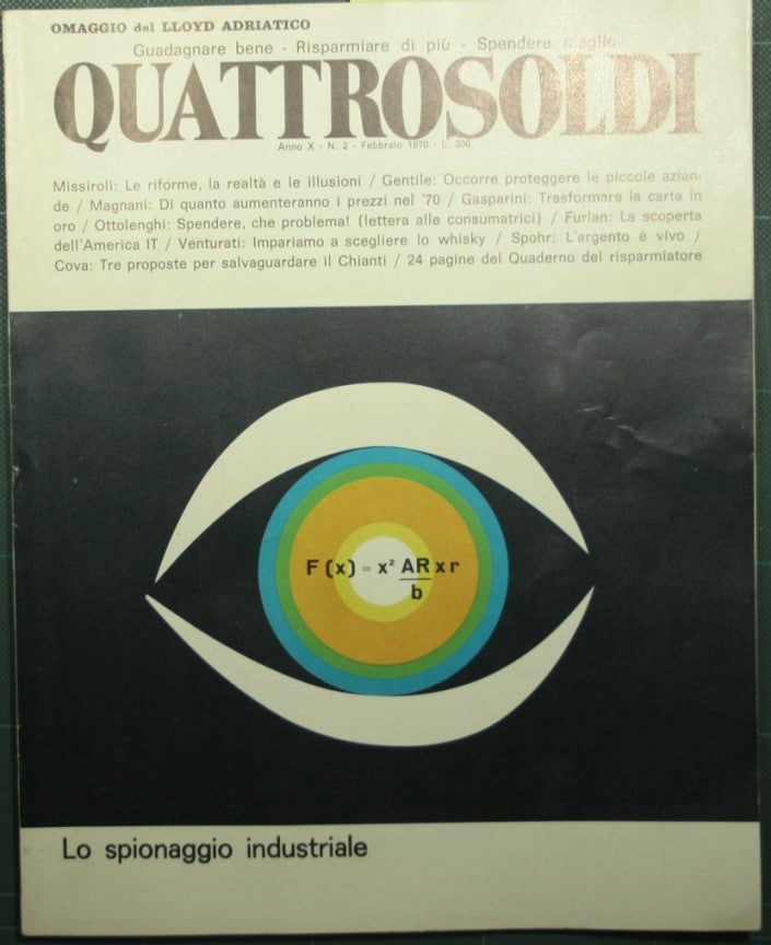 Quattrosoldi - Year X, n. 2 - February 1970