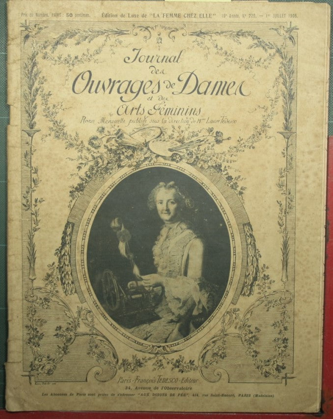 Journal des ouvrages de dames et des arts feminins - 1 Juillet 1906