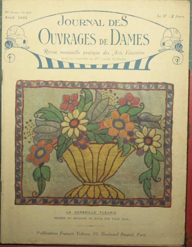 Journal des ouvrages de dames - Avril 1925