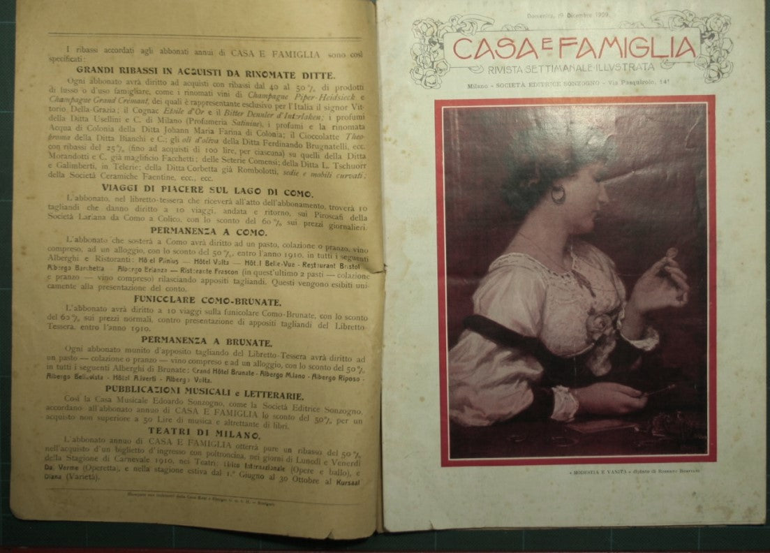 Hogar y familia - Domingo 19 de diciembre de 1909