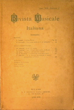 Rivista Musicale Italiana