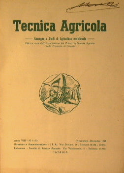 Agricultural technique