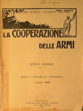 La cooperación de las armas. Año III Volumen VI Número I Julio
