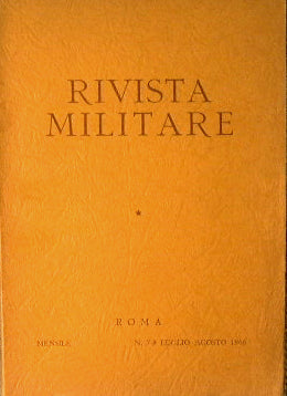Rivista Militare. Lotto di 6 numeri. Anno 1966 Luglio-agosto; Settembre; Novembre; Dicembre. Anno 1967 Gennaio; Marzo.