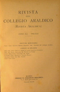 Revista de heráldica. Vendimia 1943