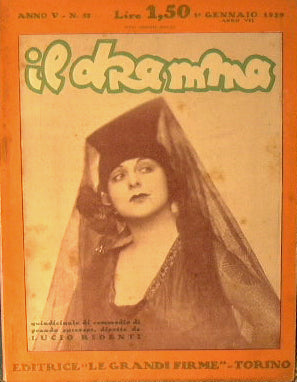 Il dramma - 1929 - Numeri 58,59 60,61,62,63, 64, 65, 6,67,69,70,71,72,73,78,80