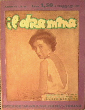 Il dramma - 1930 - Numeri  81, 85, 86, 87, 88, 89, 90, 91, 92, 93, 94, 95, 96, 97, 98, 99, 100, 101, 102,  103, 104