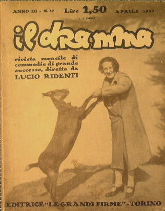 Il dramma - 1927 - Numeri 15,8,20,21,22,24,25,26,28,29