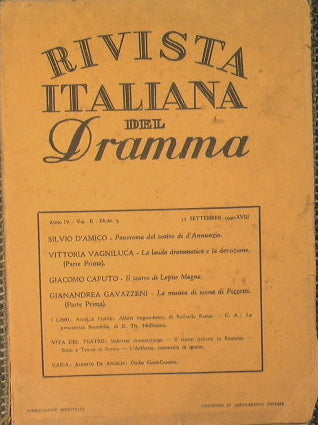 Revista dramática italiana