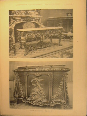 La Decoration et L'ameublement a l'Exposition de 1900