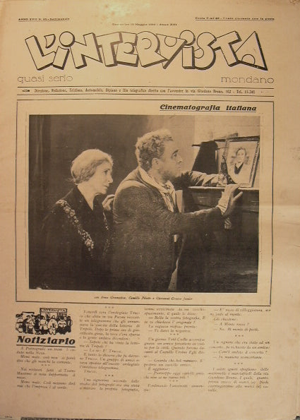 Entrevista semanal - año XVII n. 20 - domingo 19 de mayo de 1935 año XIII