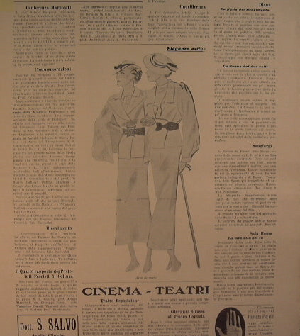 Settimanale l'intervista - anno XVII n. 22 - domenica 2 giugno 1935 anno XIII