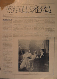 Weekly interview - year XVIII n. 39 - Sunday 4 October 1936 year XVI