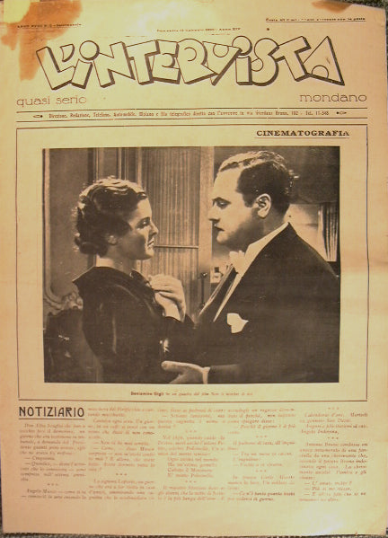 Settimanale l'intervista - anno XVIII n. 2 - domenica 12 gennaio 1936 anno XVI