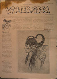 Settimanale l'intervista - anno XVIII n. 47 - domenica 29 novembre 1936 anno XVI