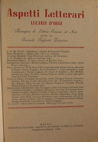 Literary Aspects. Lucania today