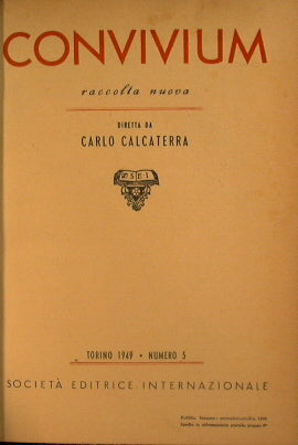 Convivium raccolta nuova
