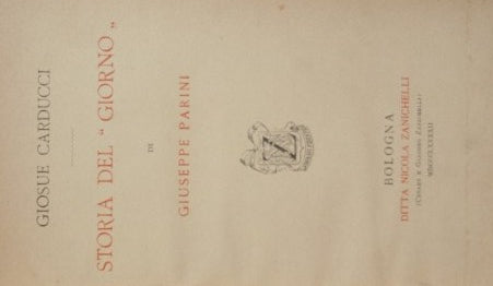 Storia del Giorno di Giuseppe Parini