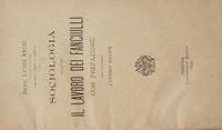 Sociologia - Il lavoro dei fanciulli