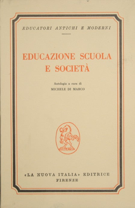 Educazione scuola e società