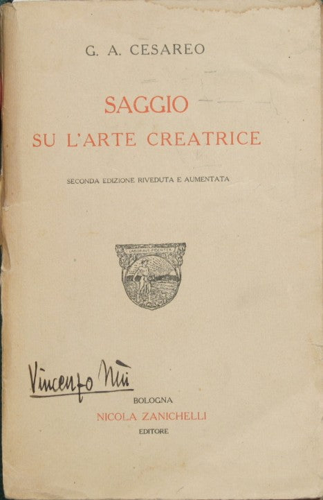 Saggio su l'arte creatrice