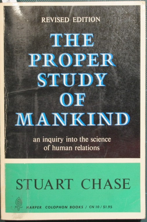 The proper study of mankind