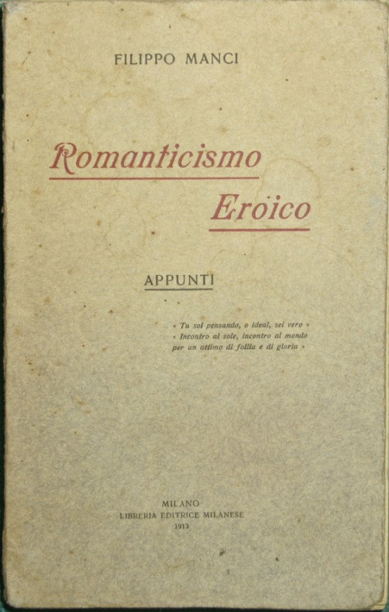 Romanticismo eroico