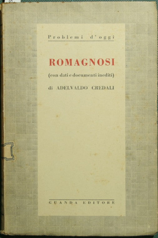 G.D. Romagnosi