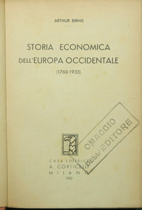 Historia económica de Europa occidental.