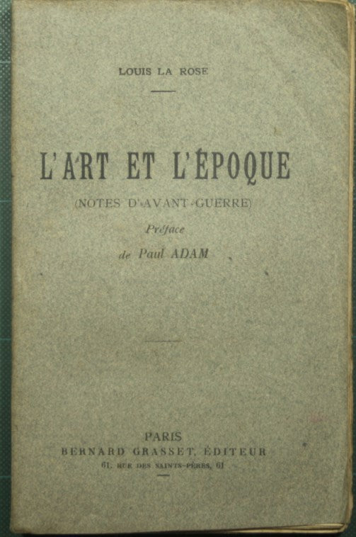 El arte y la época