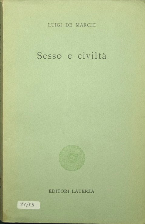 Sesso e civiltà