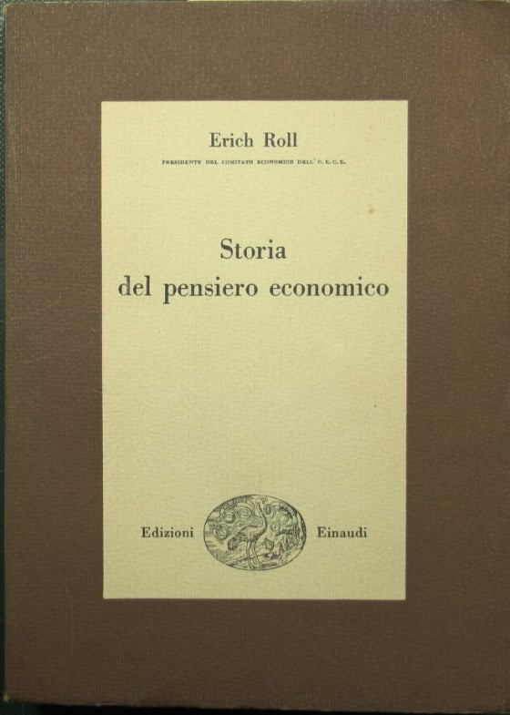 Storia del pensiero economico
