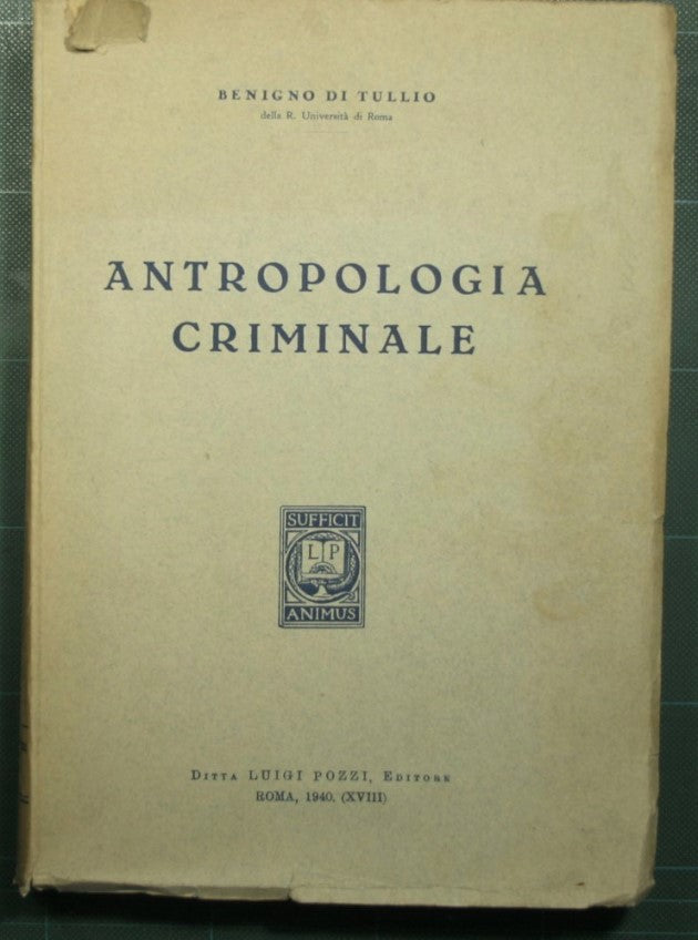 Antropologia criminale