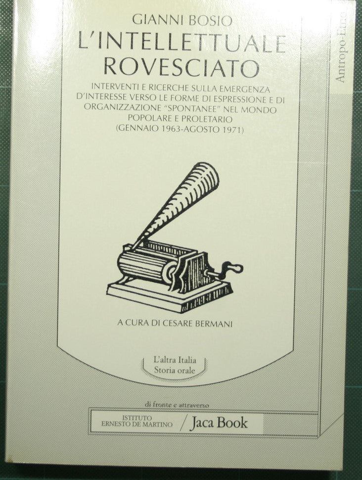 L'intellettuale rovesciato