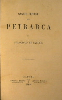 Critical essay on Petrarca.