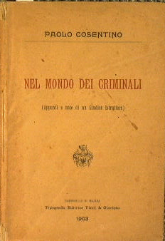 En el mundo de los criminales