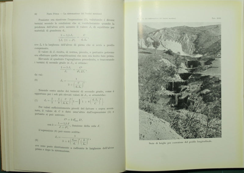 La sistemazione dei bacini montani