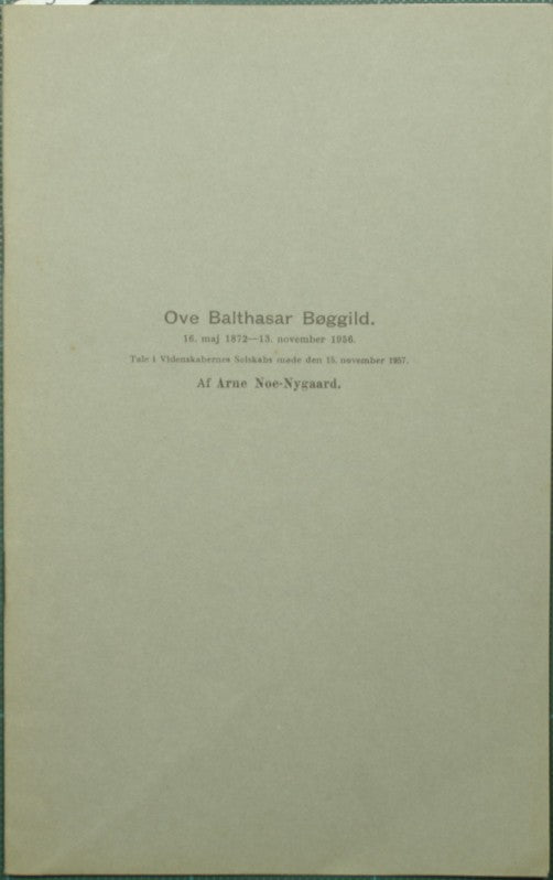 Ove Balthasar Boggild
