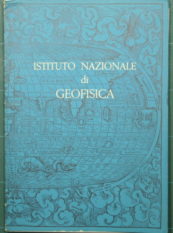 Pubblicazione Istituto Nazionale di Geofisica