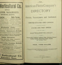 Florists, nurserymen and seedmen of the United States and Canada