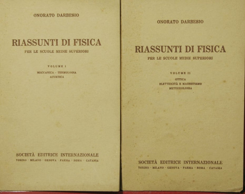 Riassunti di fisica