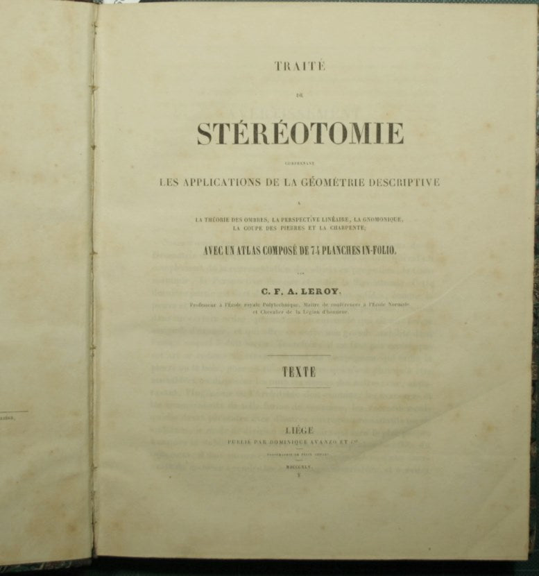 Stereotomy trait