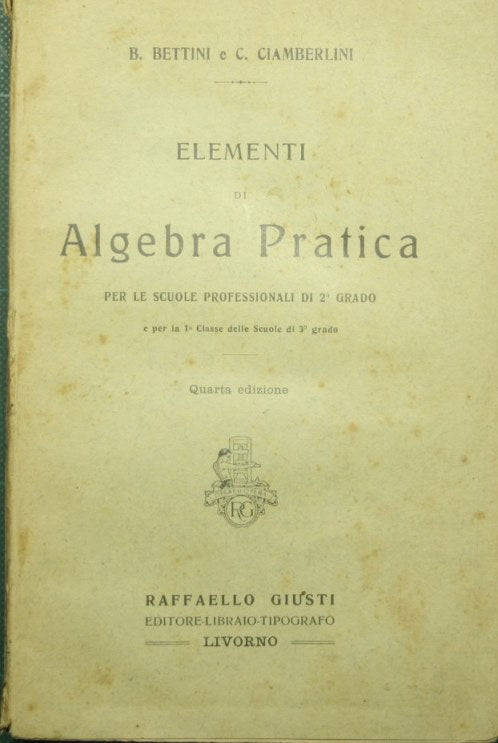 Elementi di algebra pratica