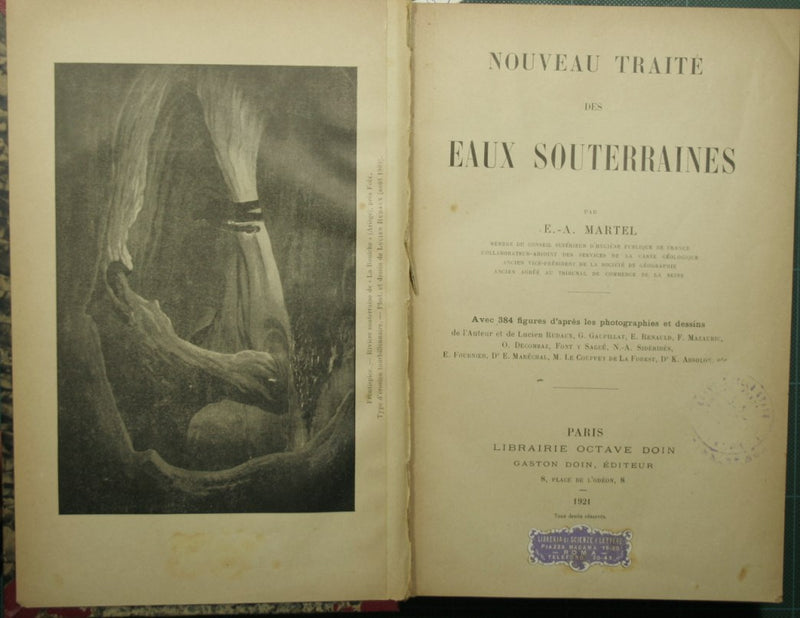 Nouveau traité des eaux souterraines