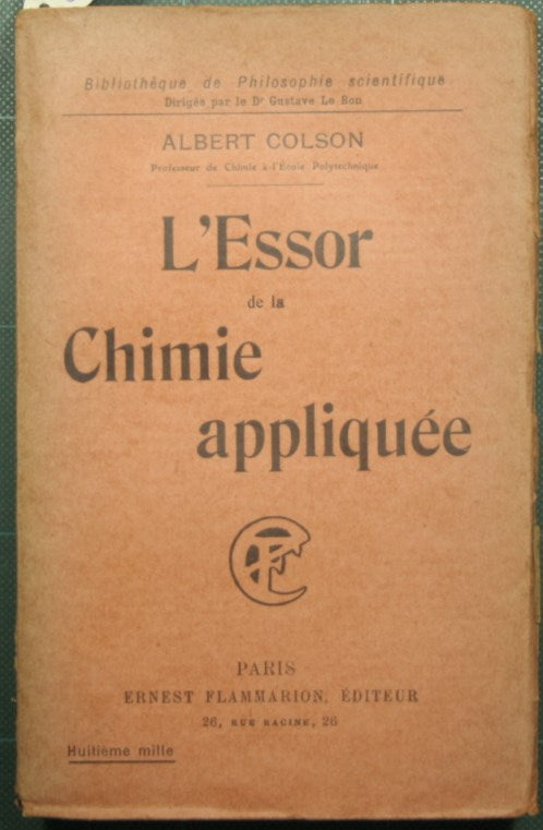 Aplique L'essor de la chimie