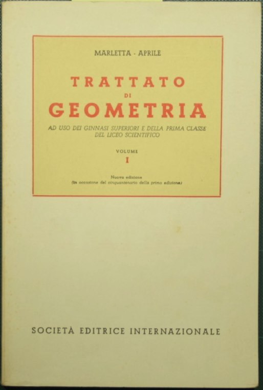 Treatise on geometry. Vol. I